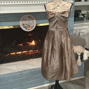 Eliza J strapless dresss